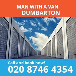 G82 man with a van Dumbarton