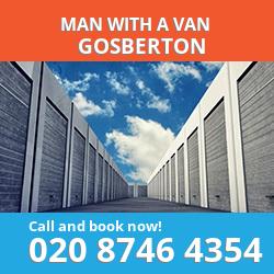 PE11 man with a van Gosberton