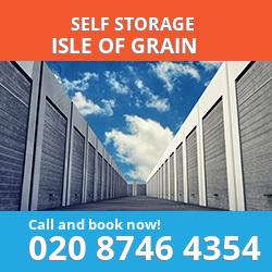 ME3 self storage in Isle of Grain