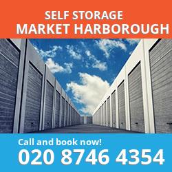 LE16 self storage in Market Harborough