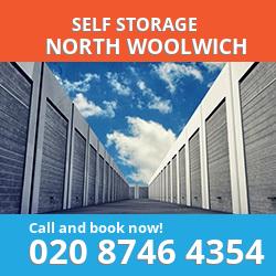 E16 self storage in North Woolwich